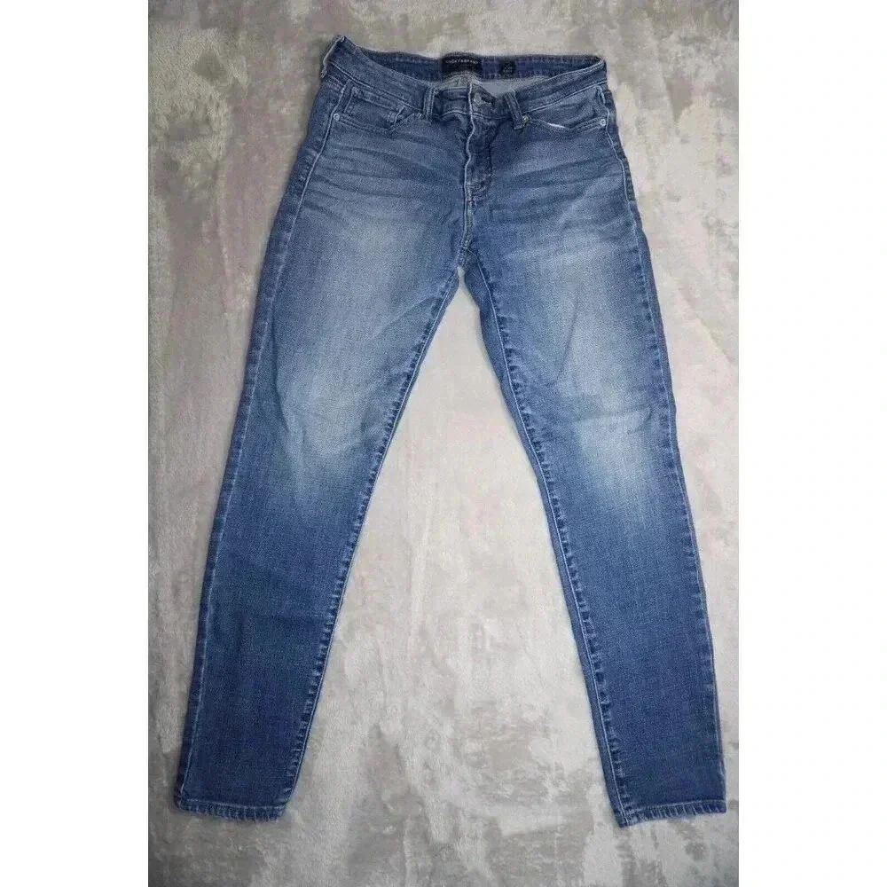 Lucky Brand Mid Rise Ava Skinny Ankle Medium Wash Size 6/28 Stretch Denim